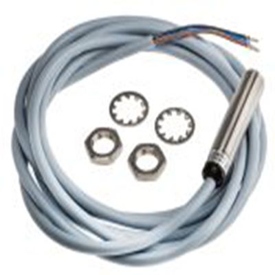 RS PRO,208-184,电感式接近开关, 螺纹管主体, M12, 可检测3 mm, 嵌入式安装, 2m线长, IP68, 52mm