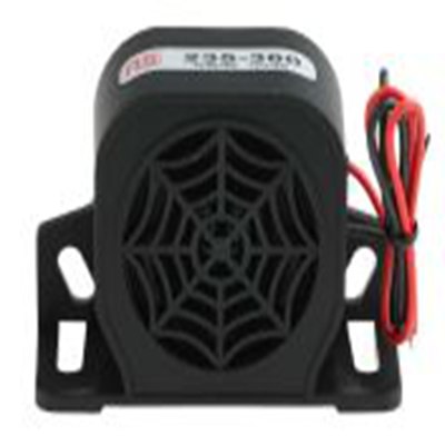 RS PRO,235-360,电子报警器, 12 → 80 v 直流电源, 黑色外壳, 单音调, 1米外107dB