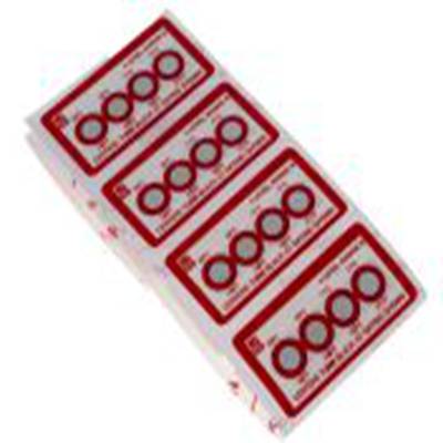 RS PRO,286-030,温度标签, 温度灵敏度60 °C至77 °C, 4个指示级别