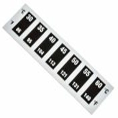 RS PRO,286-169,温度标签, 温度灵敏度30 °C至60 °C 可逆性, 7个指示级别