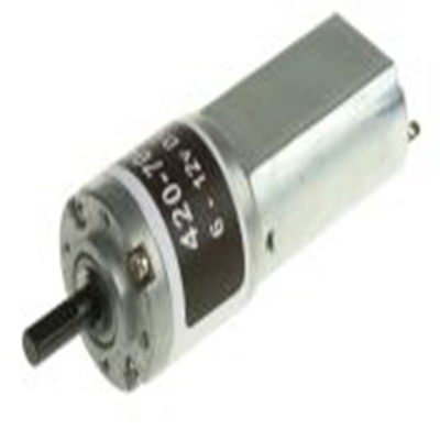 RS PRO,420-704,有刷直流齿轮电机, 12 V 直流, 76 rpm, 1.5 W, 4mm轴径, 20 Ncm最大输出