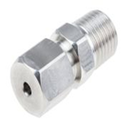 RS PRO,123-5569,1/4 NPT压缩设备配件, 用于热电偶或 PRT 探头, Φ1/8in探头