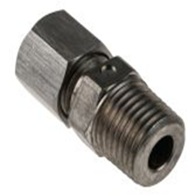 RS PRO,123-5572,1/4 NPT压缩设备配件, 用于热电偶或 PRT 探头, Φ6mm探头