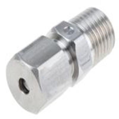 RS PRO,123-5574,1/4 NPT压缩设备配件, 用于热电偶或 PRT 探头, Φ4mm探头