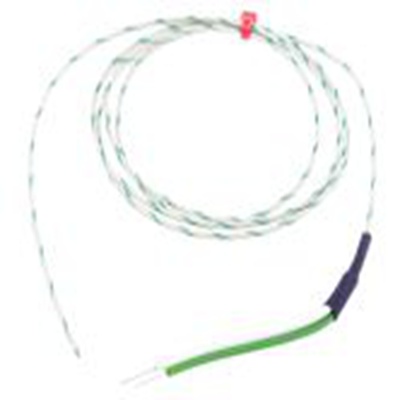 RS PRO,123-6314,K型外露结点热电偶, 探头Φ1/0.508mm x 1m, 可测+350°C, 线长1m, 裸线尾线接端, 玻璃纤维探头