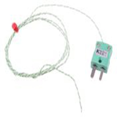 RS PRO,123-6318,K型外露结点热电偶, 探头Φ1/0.315mm x 1m, 可测+250°C, 线长1m, 微型插头接端, PFA探头