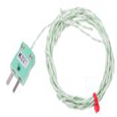 RS PRO,123-6321,K型外露结点热电偶, 探头Φ7/0.2mm x 2m, 可测+250°C, 线长2m, 微型插头接端, PFA探头
