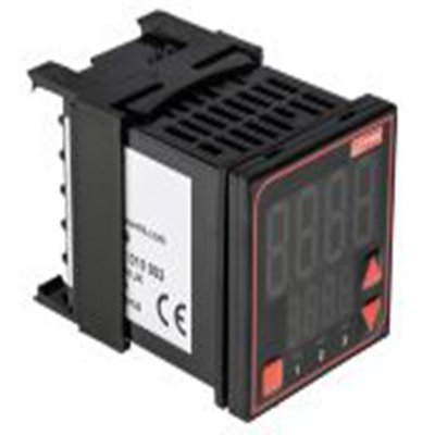 RS PRO,124-1069,PID控制器, 24 V ac/dc电源, 继电器输出, 面板安装安装, IP20, IP65, 48 x 48mm