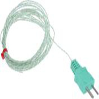 RS PRO,131-4754,K型外露结点热电偶, 探头Φ1/0.3mm x 3m, 可测+260°C, 线长3m, 整体浇铸插入式微型插头接端, PFA探头