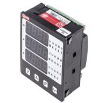 RS PRO,136-5382,数字面板多功能仪表, LED, 测量频率, 电压, 功率, 电流, 4位数字 92 mm宽 92 mm高, 55 mm深, AP15系列