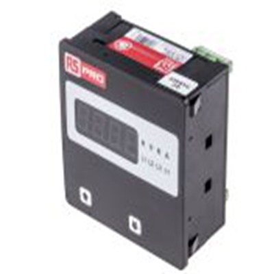 RS PRO,136-5387,交流 数字电流表 5 A, 0.5 %精度, 92 mm x 92 mm切面