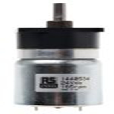 RS PRO,144-0534,有刷直流齿轮电机, 24 V 直流, 286 rpm, 5.5mm轴径, 0.25 Nm最大输出, 传动比18:1