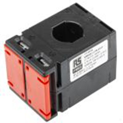 RS PRO,171-8755,电流互感器, 底座安装型, 100A输入, 5 A输出, 电流比100:5, 表面安装, 21 x 10mm孔