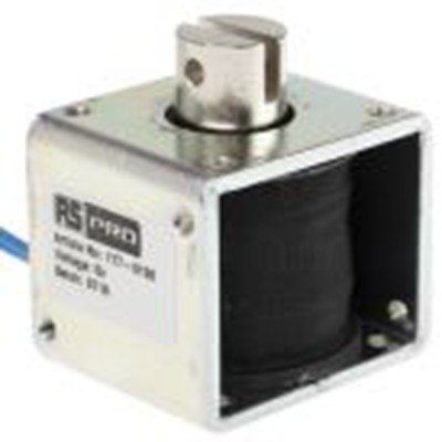 RS PRO,177-0136,直动式电磁阀, 拉力作用 42.5 mm, DC - D Frame系列 40.9 mm 40.9 mm