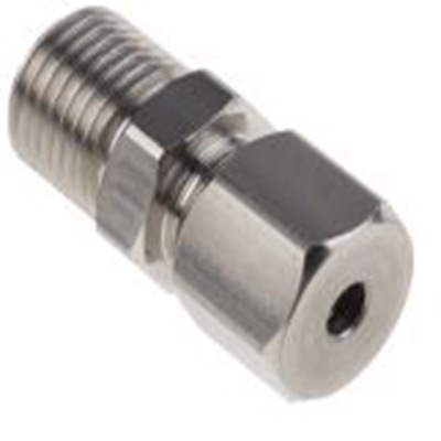 RS PRO,178-0961,1/4 BSP压缩设备配件 插头, 用于热电偶或 PRT 探头, Φ4mm探头