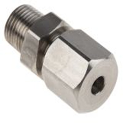 RS PRO,178-0963,1/8 BSPT压缩设备配件 插头, 用于热电偶或 PRT 探头, Φ4mm探头