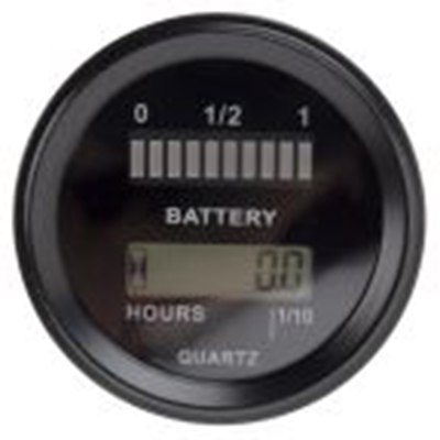 RS PRO,180-9264,直流 数字电压表, 6位数, LED, LCD显示器, ±0.5 %精度 53 mm 56.2 mm切面