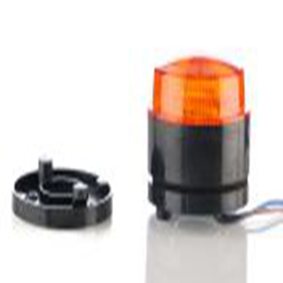 RS PRO,187-9648,闪光警示灯, 115 → 230 v 交流, 琥珀色透镜, Φ76mm底座, IP67