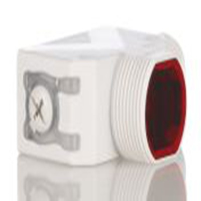 RS PRO,202-4458,偏振逆反射光电传感器, 圆柱形, 可检测3 m, M12 连接器连接, NPN NONC输出, 红光光源, 螺钉螺母