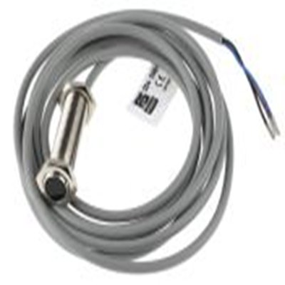 RS PRO,204-3961,漫反射光电传感器, 圆柱形, 可检测0.15 m, 2 m电缆连接, NPN NO输出, 红外 LED光源, 螺钉螺母