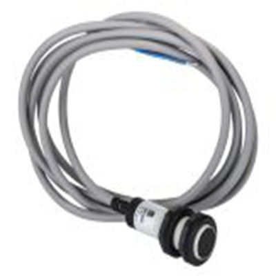 RS PRO,204-4004,对射型光电传感器, 圆柱形, 可检测20 m, 2 m电缆连接, NPN NO/NC输出, 红外 LED光源, 螺钉螺母