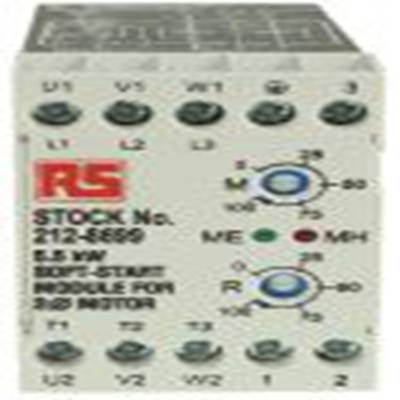RS PRO,212-8699,软启动器, 3相, 5.5 kW, 400 V 交流, 12 A