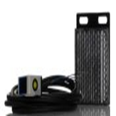 RS PRO,254-3639,透明瓶检测光电传感器, 块状, 可检测0.5 m, 2 m电缆连接, NPN NONC输出, 蓝色 LED光源, 螺钉，支架