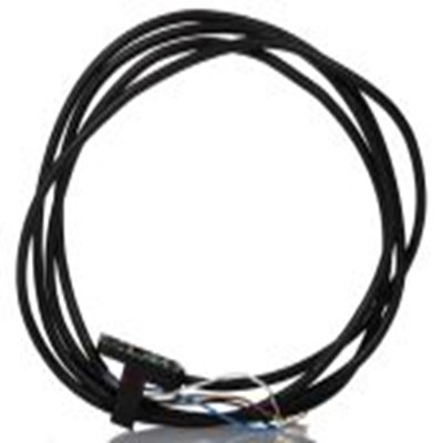 RS PRO,254-3755,对射型光电传感器, 槽型, 可检测5 mm, 1m 电缆连接, NPN NO/NC输出, 红外 LED光源