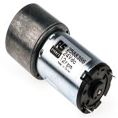RS PRO,258-8366,齿轮直流齿轮电机, 24 V 直流, 12 rpm, 5mm轴径, 30 ncm最大输出