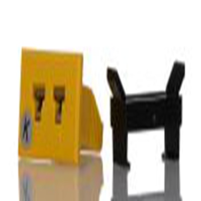 RS PRO,262-3109,微型热电偶面板 插座, 用于热电偶, 尼龙夹安装, Φ4mm探头, 最高120°C, 黄色