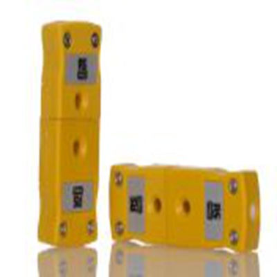 RS PRO,262-3111,微型热电偶连接器 插头和插座, 用于热电偶, Φ4mm探头, 最高220°C, 黄色