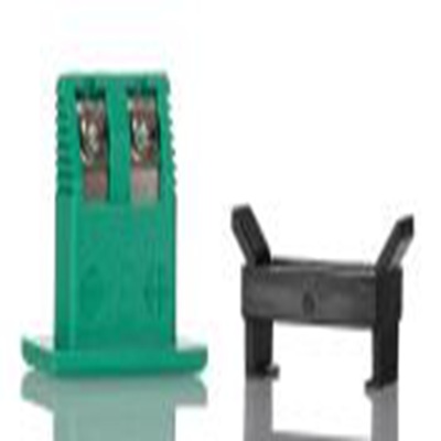 RS PRO,262-3120,微型热电偶面板 插座, 用于热电偶, 尼龙夹安装, Φ4mm探头, 最高120°C, 绿色