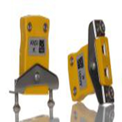 RS PRO,262-3142,微型热电偶连接器 插座, 用于热电偶, Φ4mm探头, 最高220°C, 黄色