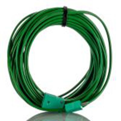 RS PRO,262-3226,K型热电偶补偿导线, PVC绝缘, 10m长, 最高+105°C, 无屏蔽, 扁平双绞线