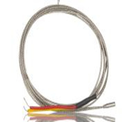 RS PRO,268-4417,K型接地热电偶, 探头Φ4mm x 13mm, 可测+350°C, 线长2m, 裸线尾线接端, 不锈钢探头