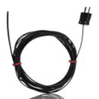 RS PRO,268-4465,J型密封式热电偶, 探头Φ7/0.2mm x 5m, 可测+260°C, 线长5m, 微型插头接端, PFA探头