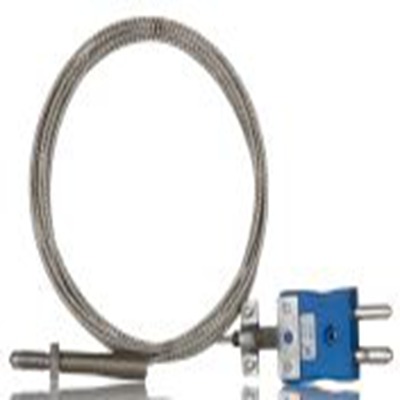 RS PRO,268-4518,K型喷嘴热电偶, 探头ΦM6 x 1mm x 2m, 可测+350°C, 线长2m, 标准插头接端, 不锈钢探头
