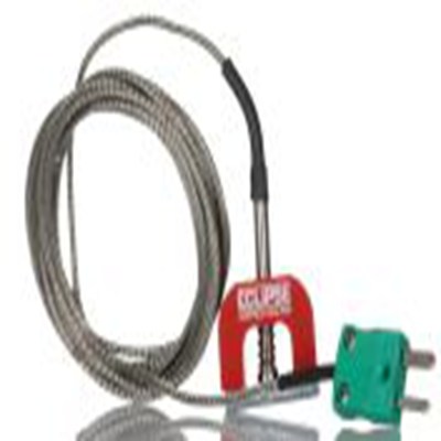 RS PRO,268-4539,K型马蹄形磁铁热电偶, 探头Φ20mm x 2m, 可测+250°C, 线长2m, 微型插头接端