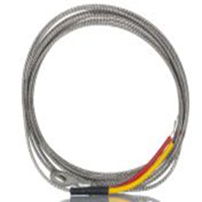 RS PRO,268-4567,K型垫圈热电偶, 探头Φ6mm x 2m, 可测+350°C, 线长2m, 裸线尾线接端