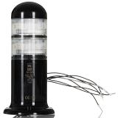 RS PRO,271-2222,LED多层警示灯, 6个发光元件, 12 → 24 V 交流/直流电源