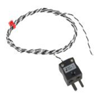 RS PRO,363-0244,j型热电偶, 1/0.2mm直径 x 1m长探头, 最高感应+250°C, 小型插头接端, 1m线长