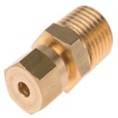 RS PRO,381-7283,1/4 BSPT压缩设备配件, 用于热电偶或 PRT 探头, Φ3mm探头