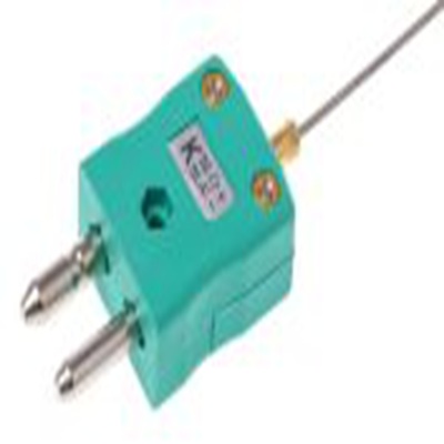 RS PRO,397-1517,K型矿物绝缘热电偶, 探头Φ1.5mm x 250mm, 可测+1100°C, 标准插头接端, 不锈钢探头