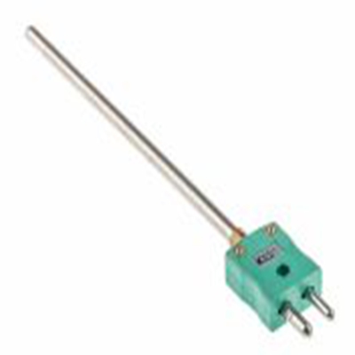 RS PRO,397-1551,K型矿物绝缘热电偶, 探头Φ6mm x 150mm, 可测+1100°C, 标准插头接端, 不锈钢探头