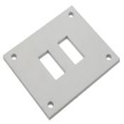 RS PRO,397-1674,微型热电偶面板, 用于最多 2 个 楣板插座, 法兰安装安装