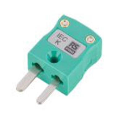 RS PRO,455-9764,微型热电偶连接器 插头, 用于K 型热电偶, 插入式安装, Φ4mm探头, 矩形, 最高220°C, 绿色