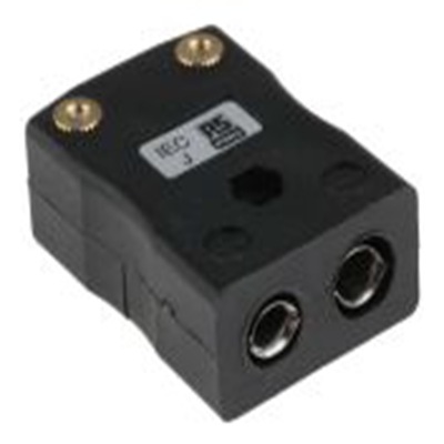RS PRO,455-9950,标准热电偶连接器 插座, 用于J 型热电偶, Φ6mm探头, 最高220°C, 黑色
