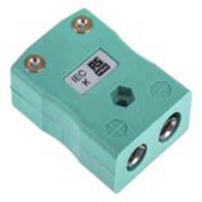 RS PRO,455-9972,标准热电偶连接器 插座, 用于K 型热电偶, Φ6mm探头, 最高220°C, 绿色