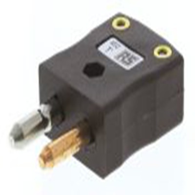 RS PRO,456-0051,标准热电偶连接器 插头, 用于T 型热电偶, Φ6mm探头, 最高220°C, 棕色