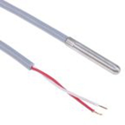 RS PRO,457-3653,PT1000温度传感器 RTD温度传感器, 探头Φ6mmx35mm, -20°C∼+100°C
